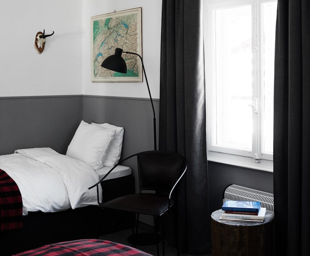 triple room at Ski Lodge Engelberg Hotel in Switzerland.