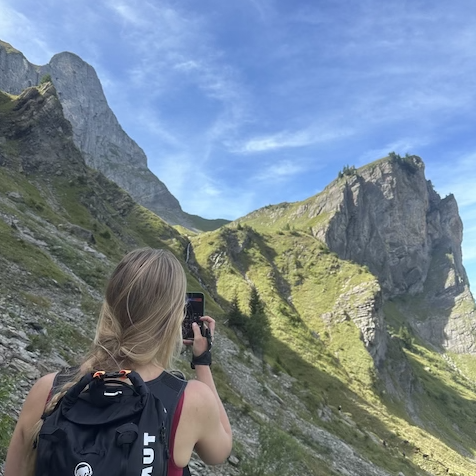 Picture friendly views in Bannalp, Engelberg