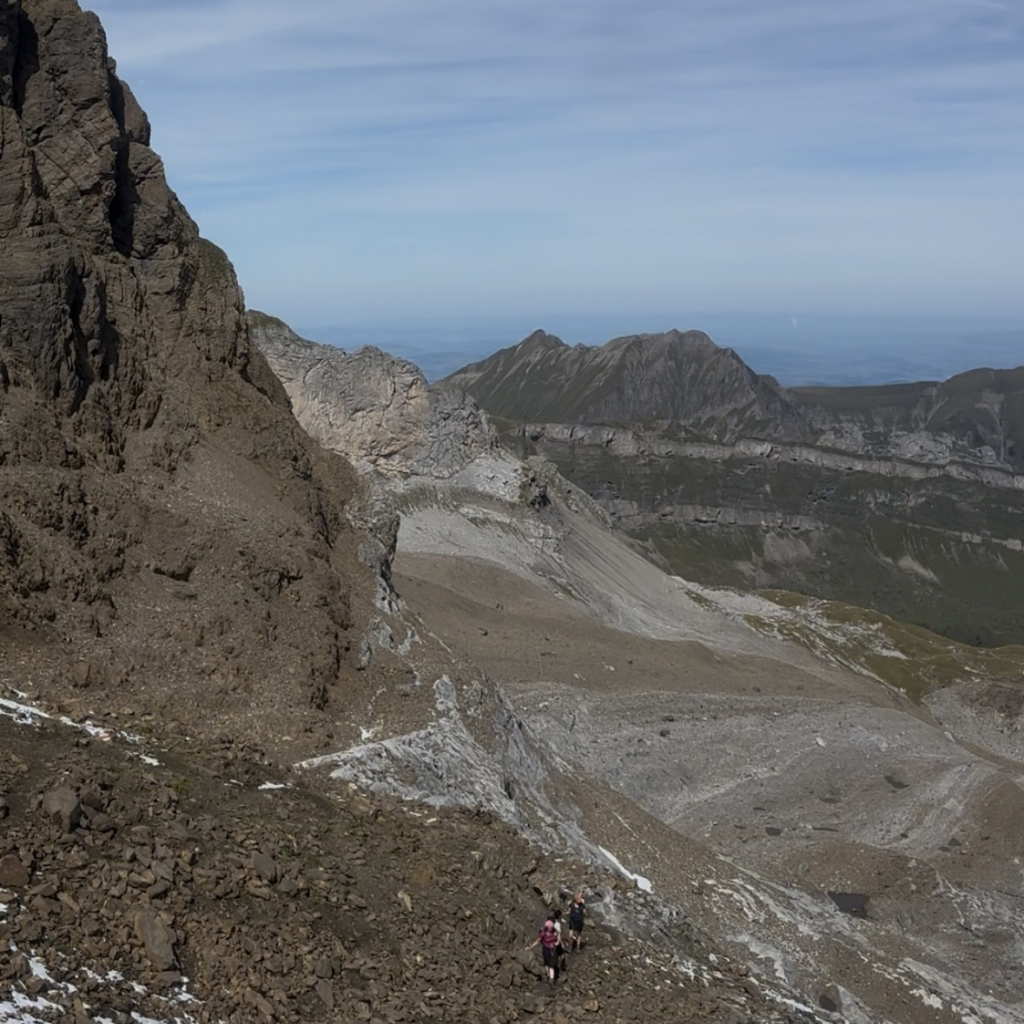 The trail in the backside towards Bannalp, Engelberg