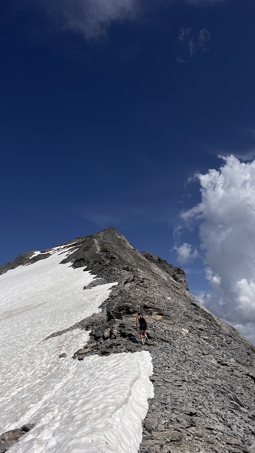 Better Running Club at the Titlis top running