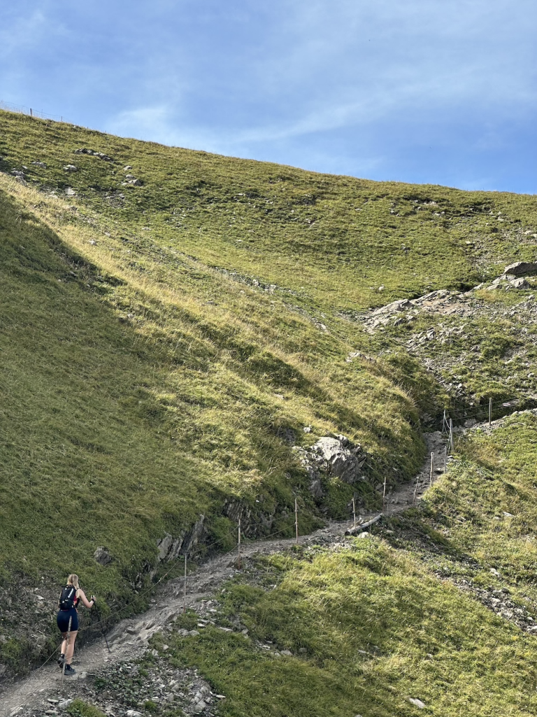 Beautiful trail at Walegg, Engelberg Bannalp