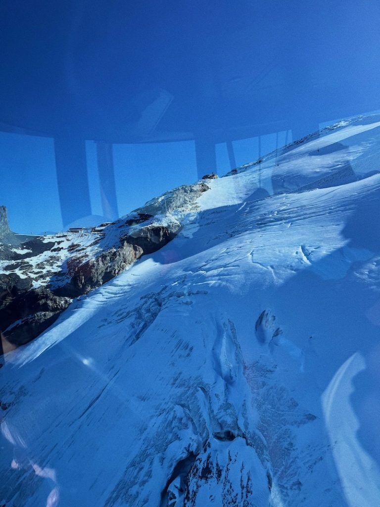 Current cotnitions on the Titlis glacier