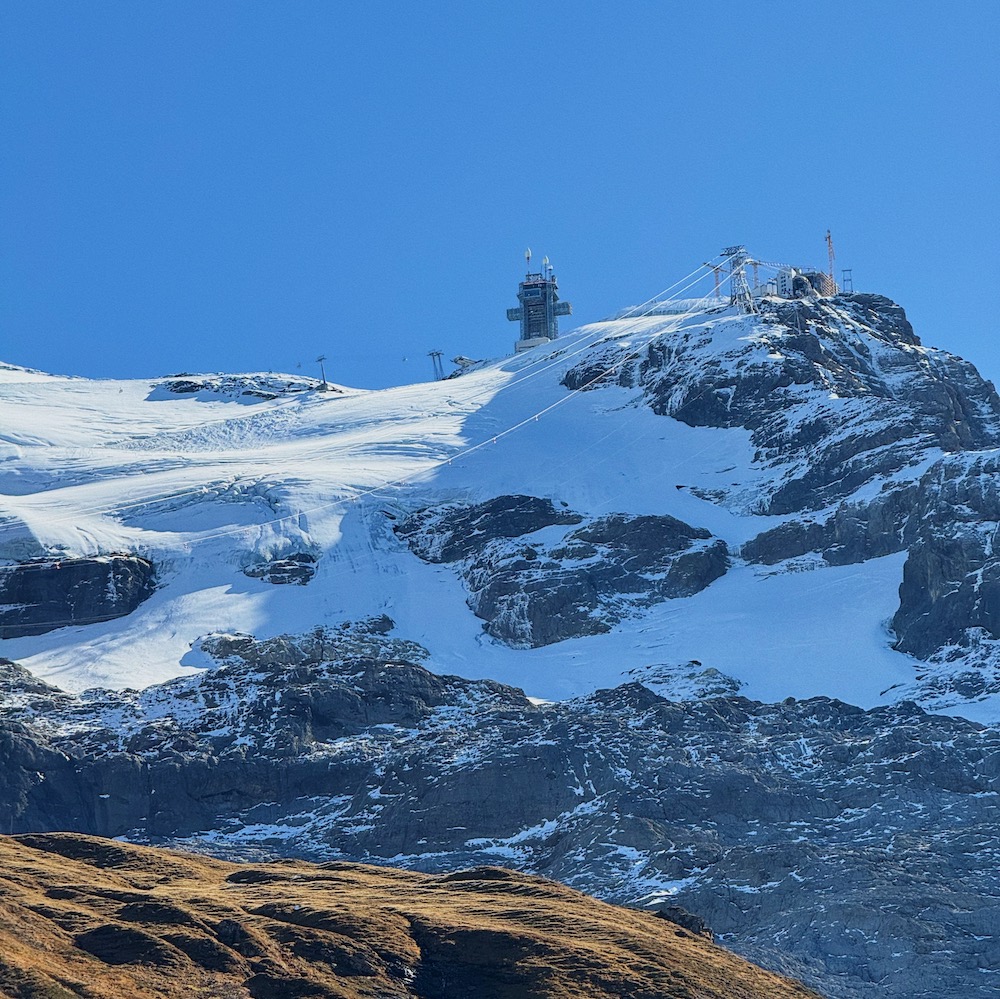 The titlit top and tower