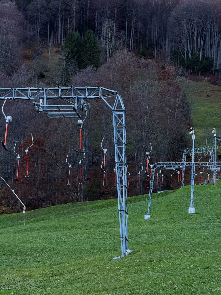 Klostermatte Preppeared for Winter and snow