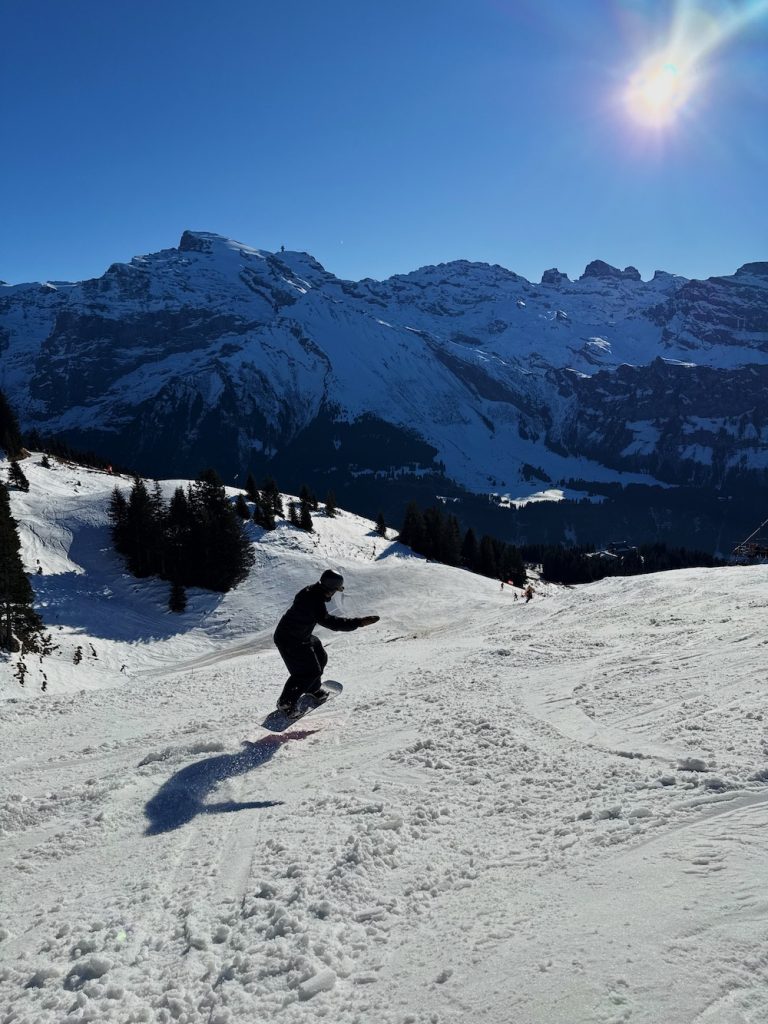 Sunny and Slushy on Brunni, Engelberg Ski LodgeEngelberg