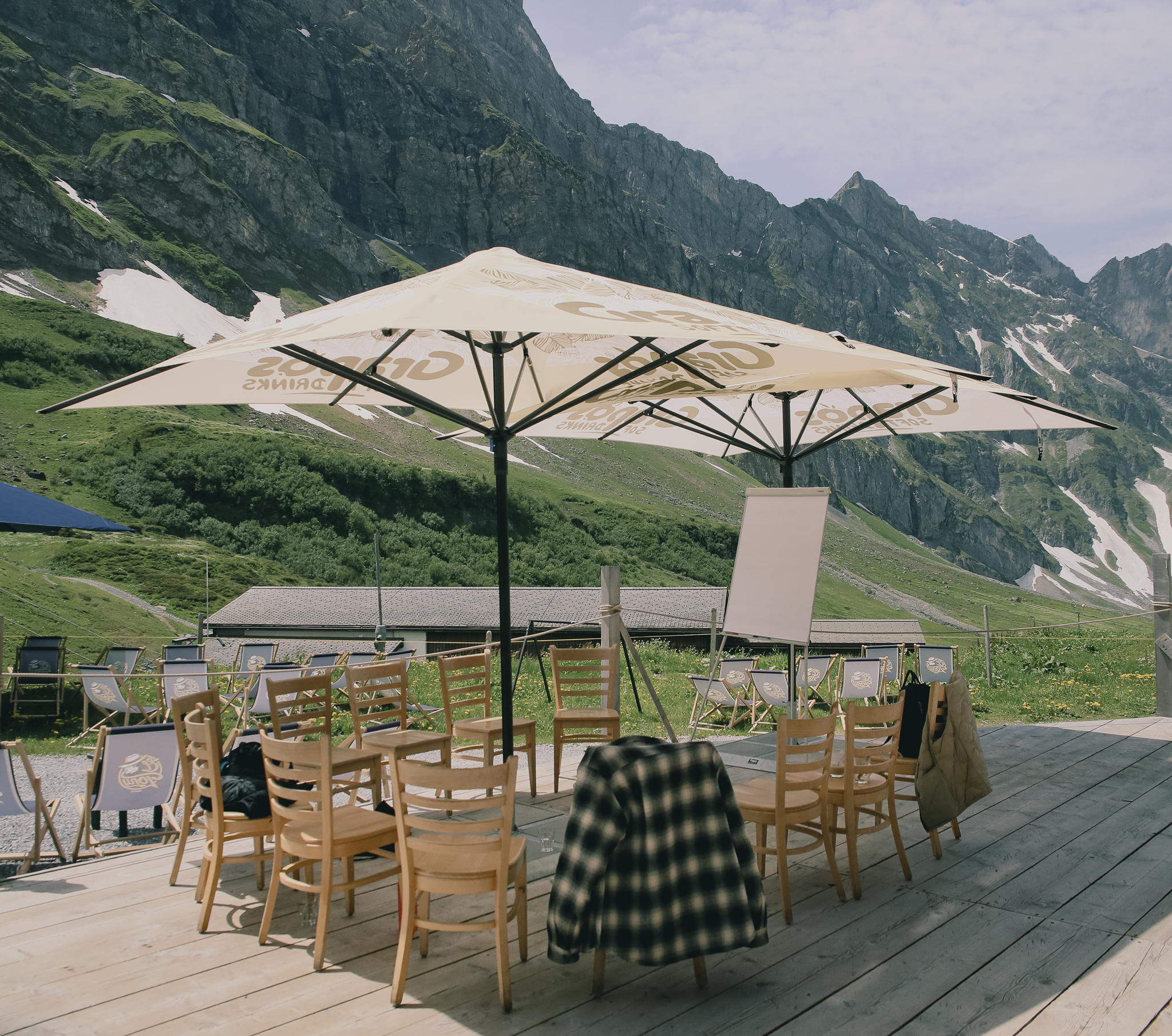Conference in the outdoors, engelberg.